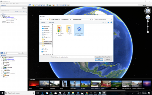 step 1 -- open kmz file in google earth