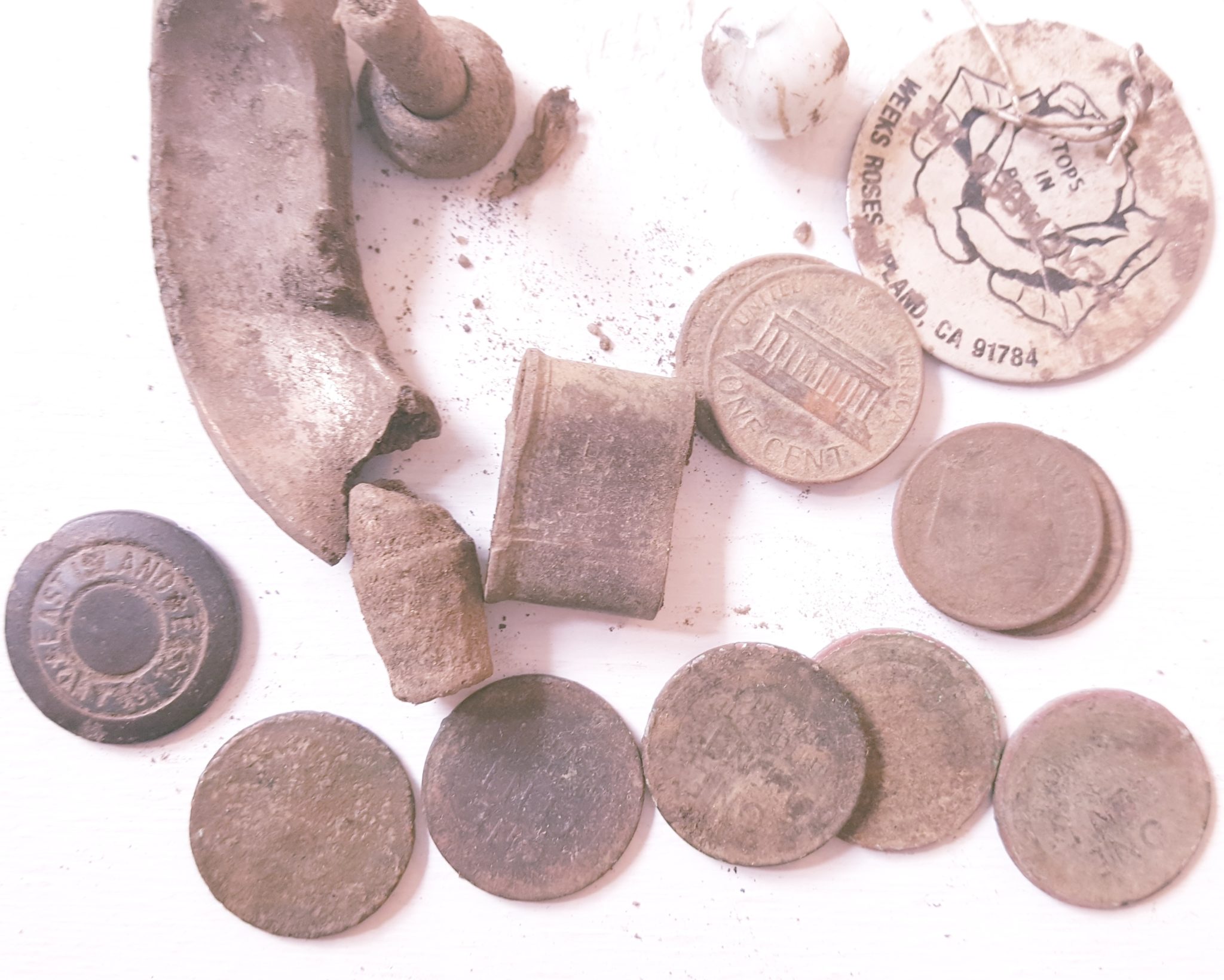 Metal detecting finds — GA homesites